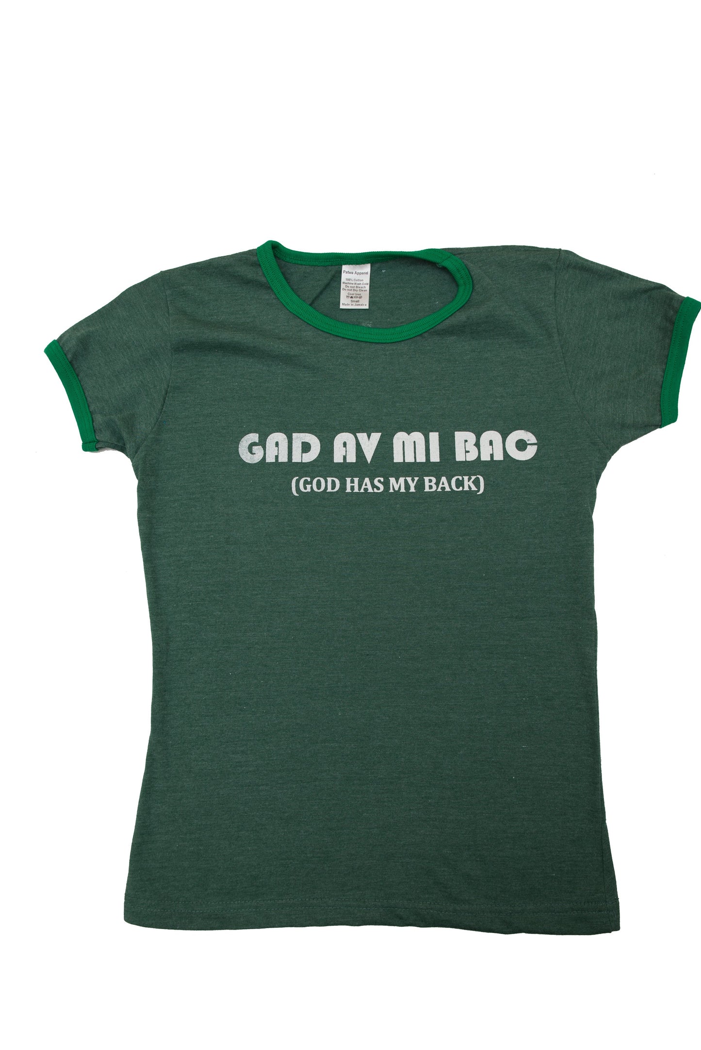 "Gad Av Mi Back" Mens Graphic Tee