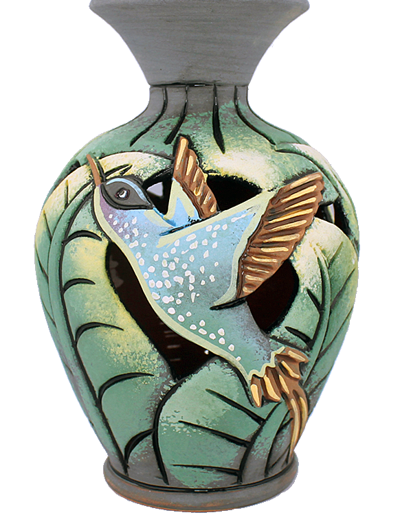 Doctor Bird Vase