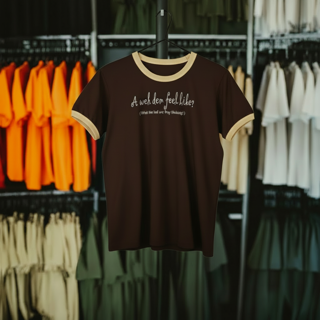 "A Wey Dem Feel Like?" (What the hell are they thinking?) Mens Graphic Tee