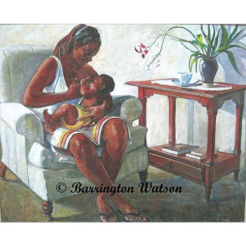 Barrington Watson's Mother and Child III