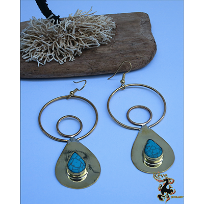 Earth Angel Turquoise Earrings