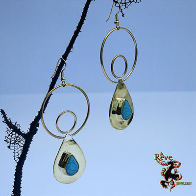 Earth Angel Turquoise Earrings