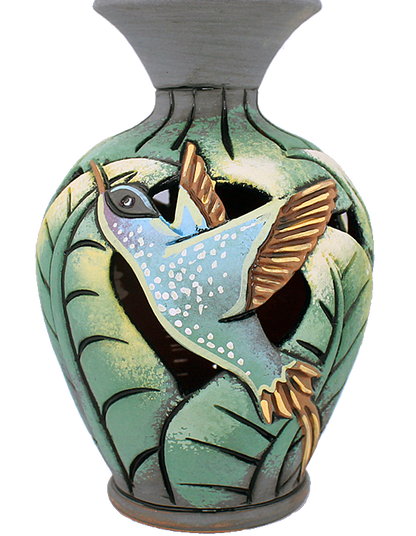 Doctor Bird Vase